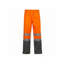 Pantalon de pluie haute visibilité orange fluo Griffis Nine Worths - MyLookPro