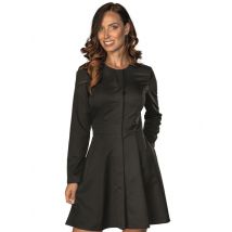Robe Thessalonique Noir 100% Polyester Boheme - MyLookPro