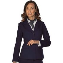 Veste femme Atlanta Stretch en laine bleue - MyLookPro