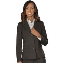 Veste femme Atlanta Stretch en laine Anthracite - MyLookPro
