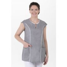 Veste femme ajustée grise 70% Coton et 30% Polyester - MyLookPro