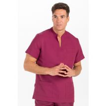 Tunique unisexe en microfibre bordeaux 100% Polyester - MyLookPro