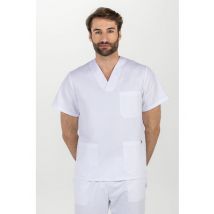 Blouse médicale unisexe blanche - MyLookPro