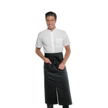 Tablier de travail unisexe Mikonos noir 65% Polyester 35% Coton - MyLookPro