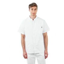 Tunique blanche manches courtes homme Kyoto - MyLookPro