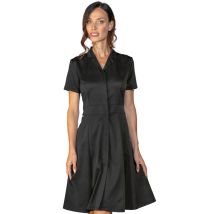 Robe professionnelle manches courtes Mayflower Femme Noire - MyLookPro