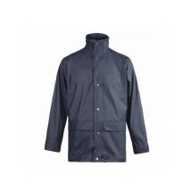 Veste de pluie imperméable bleu marine Tuna Nine Worths - MyLookPro