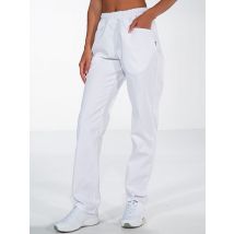 Pantalon médical Mixte Blanc DALI - MyLookPro