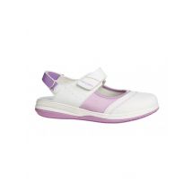 Sandale médicale blanche et parme SRC ESD Safety Jogger Melissa - MyLookPro