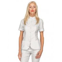 Tunique blanche pharmacienne manches courtes Isacco - MyLookPro