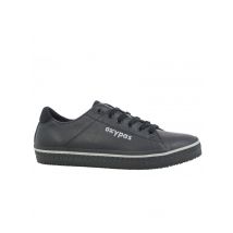 Baskets noir en cuir pour Femme