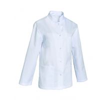 Tunique médecin femme manches longues réglables Blanc FABIENNE - MyLookPro