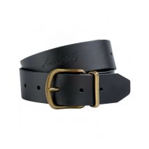 Ceinture en cuir noir yuma - MyLookPro