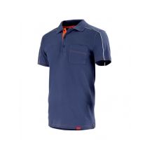 Polo bleu marine de travail shed - MyLookPro