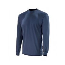 Tee-shirt à manches longues bleu marine miltiade - MyLookPro