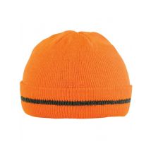 Bonnet haute visibilité orange hivi cornu - MyLookPro