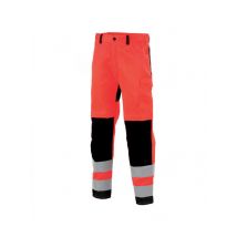 Pantalon Hivi homme rouge fluo noir star - MyLookPro
