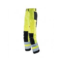 Pantalon Hivi homme jaune fluo noir star - MyLookPro