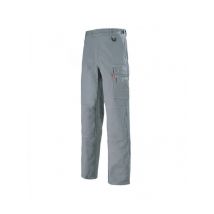 Pantalon de travail avec ceinture reglagble couleur gris