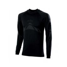 Tee-shirt sans coutures manches longues noir thermoactive - MyLookPro