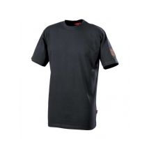 Tee-shirt manches courtes gris charbon tadi - MyLookPro