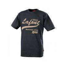 Tee-shirt pas cher manches courtes gris charbon nikan - MyLookPro