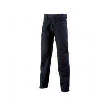 Jean de travail sans poches genoux bleu marine comox - MyLookPro
