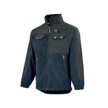 Veste de travail Polaire marine et noir
