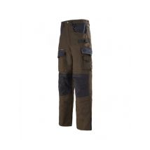Pantalon de travail marron et noir A. Lafont