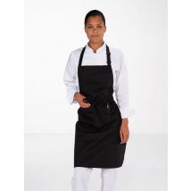 Tablier bavette Sommelier mixte Noir ANDREA - MyLookPro