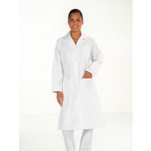 Blouse blanche 100% coton Femme manches longues MADONA - MyLookPro