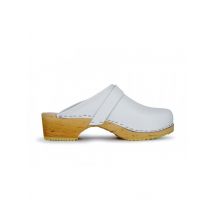 Sabot Blanc suédois en bois Nordways