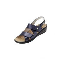 Sandale de travail avec bride pour Femme Mirmande Bleu Marine Nordways - MyLookPro