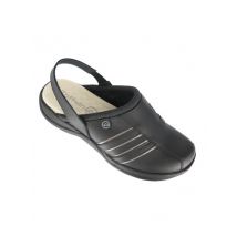 Sabot souple infirmière Marlène noir Nordways