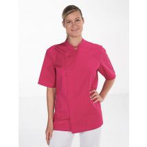 Veste cuisine Rose Femme manches courtes COOKIE - MyLookPro