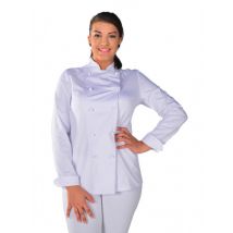 Veste de cuisine Femme 100% coton White look - MyLookPro