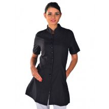 Blouse esthéticienne noire SPA Beauty Look - MyLookPro