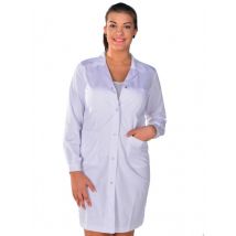 Blouse blanche de chimie anti-acide