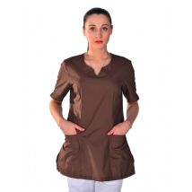 Tunique médicale chocolat Alice - MyLookPro