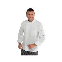 Veste de cuisine pas cher tissu extra léger Bilbao