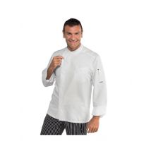 Veste de cuisine blanche en tissu microfibre Superdry - MyLookPro