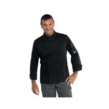 Veste noire de cuisinier coupe slim - MyLookPro