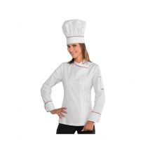 Veste cuisine italienne pour Femme 100% coton - MyLookPro