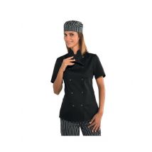 Veste noire de cuisine pour Femme - MyLookPro
