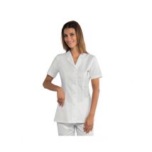 Tunique médicale manches courtes Tissu 100% coton