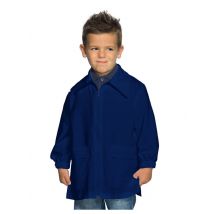 Blouse de travail bleue marine pour Enfant - MyLookPro