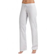 Pantalon blanc taille basse elastique - MyLookPro