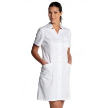 Blouse blanche Femme à manches courtes - MyLookPro