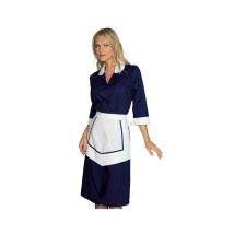 Ensemble Femme De Chambre Blouse et Tablier Bleu/Blanc - MyLookPro