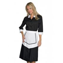 Ensemble Femme De Chambre Blouse et Tablier Noir/Blanc - MyLookPro